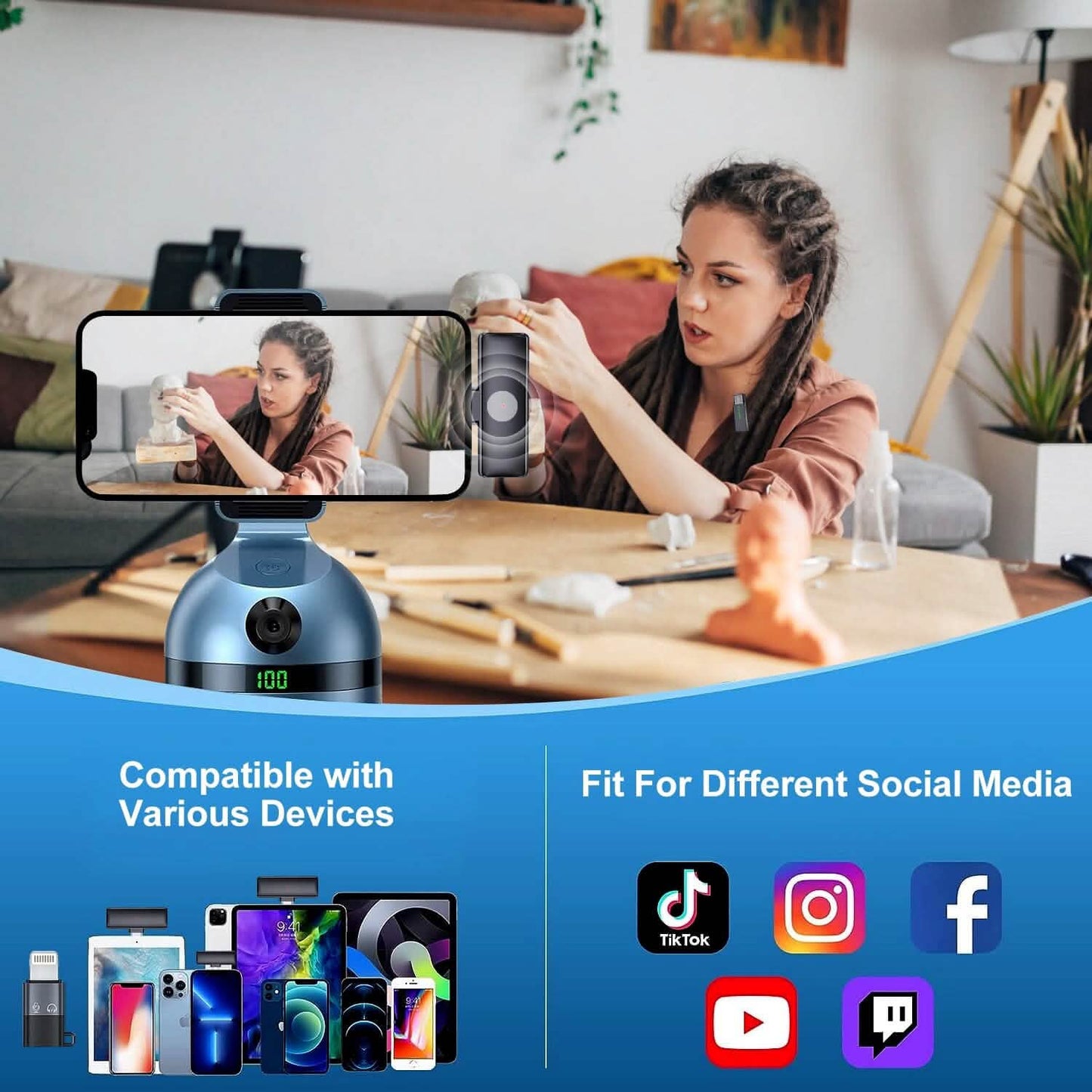 Wireless Clip On Microphone with Charging Case DailySale