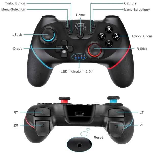 Wireless Controller Switch Gamepad DailySale