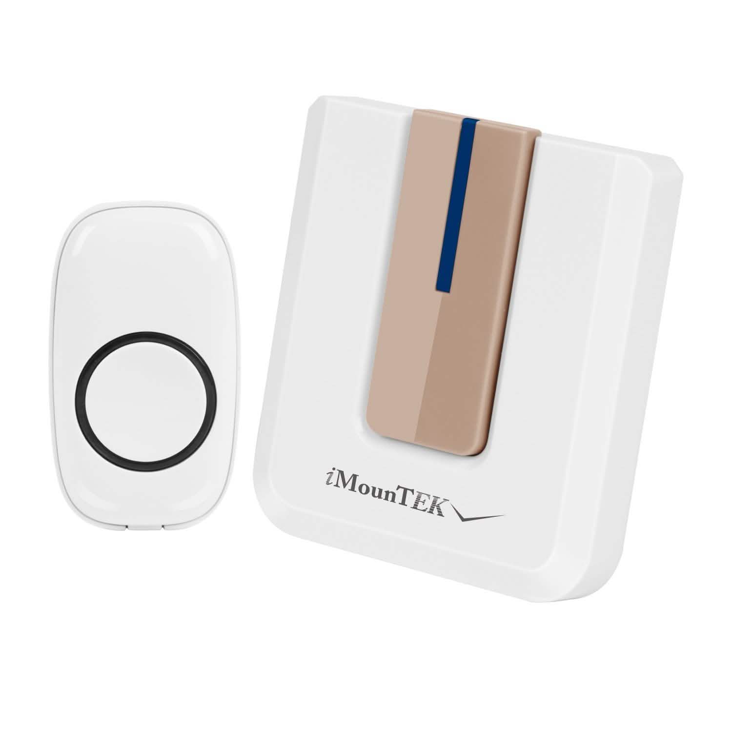 Wireless Doorbell Rings 1000FT with 1 Plug Receiver Chimes DailySale