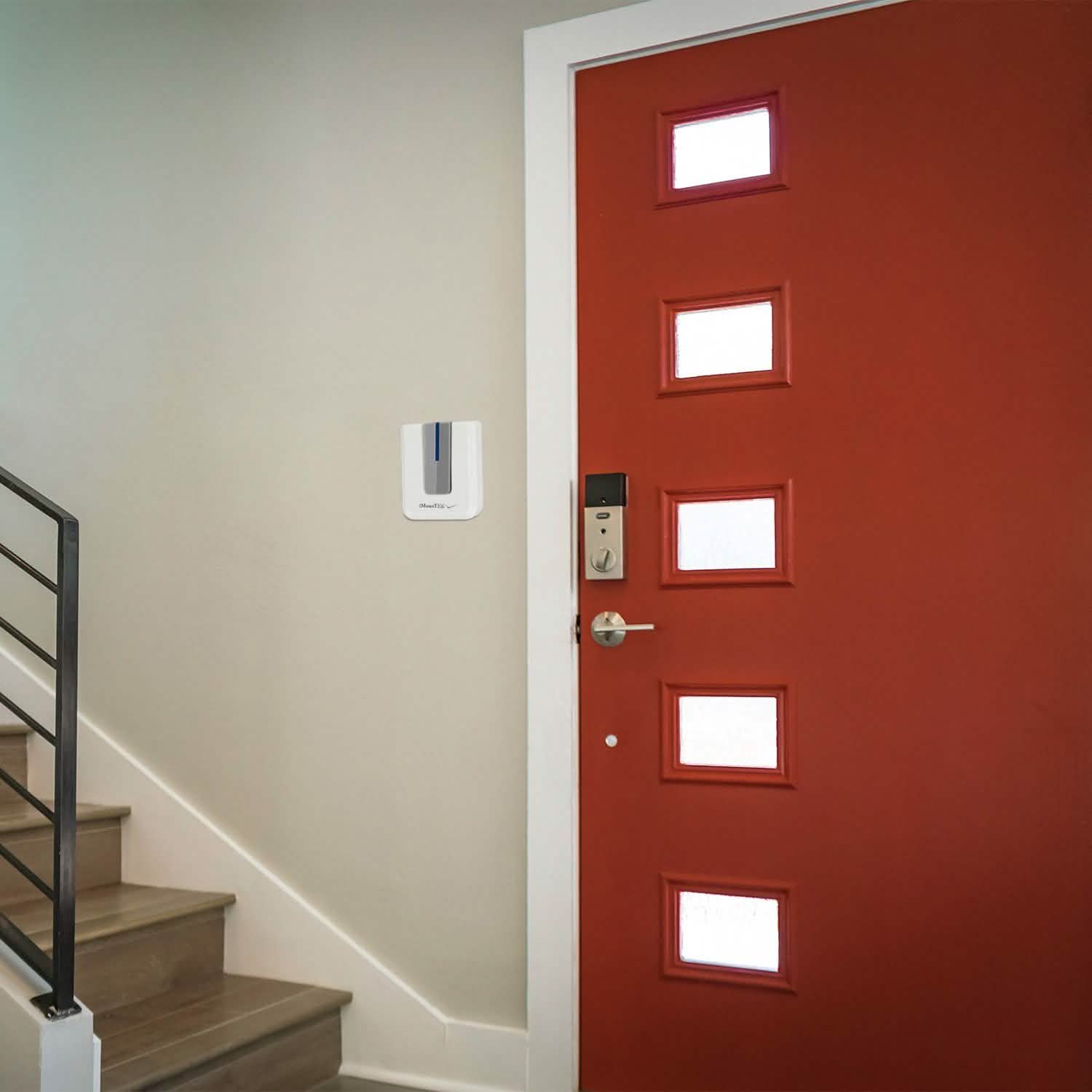 Wireless Doorbell Rings 1000FT with 1 Plug Receiver Chimes DailySale