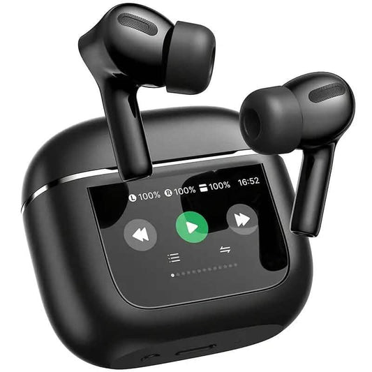 Wireless Earbuds with Smart Touch Screen Charging Case DailySale