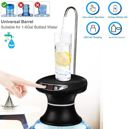 Wireless Electric Drinking Water Bottle Pump Dispenser DailySale