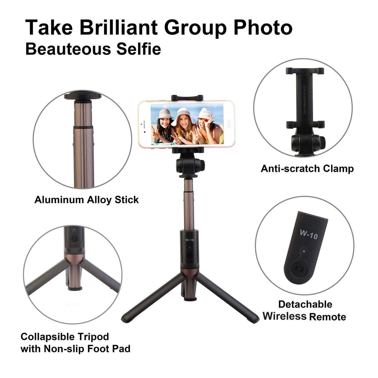 Wireless Extendable Selfie Stick DailySale