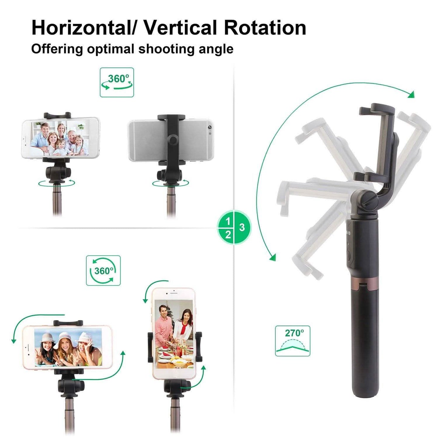 Wireless Extendable Selfie Stick DailySale