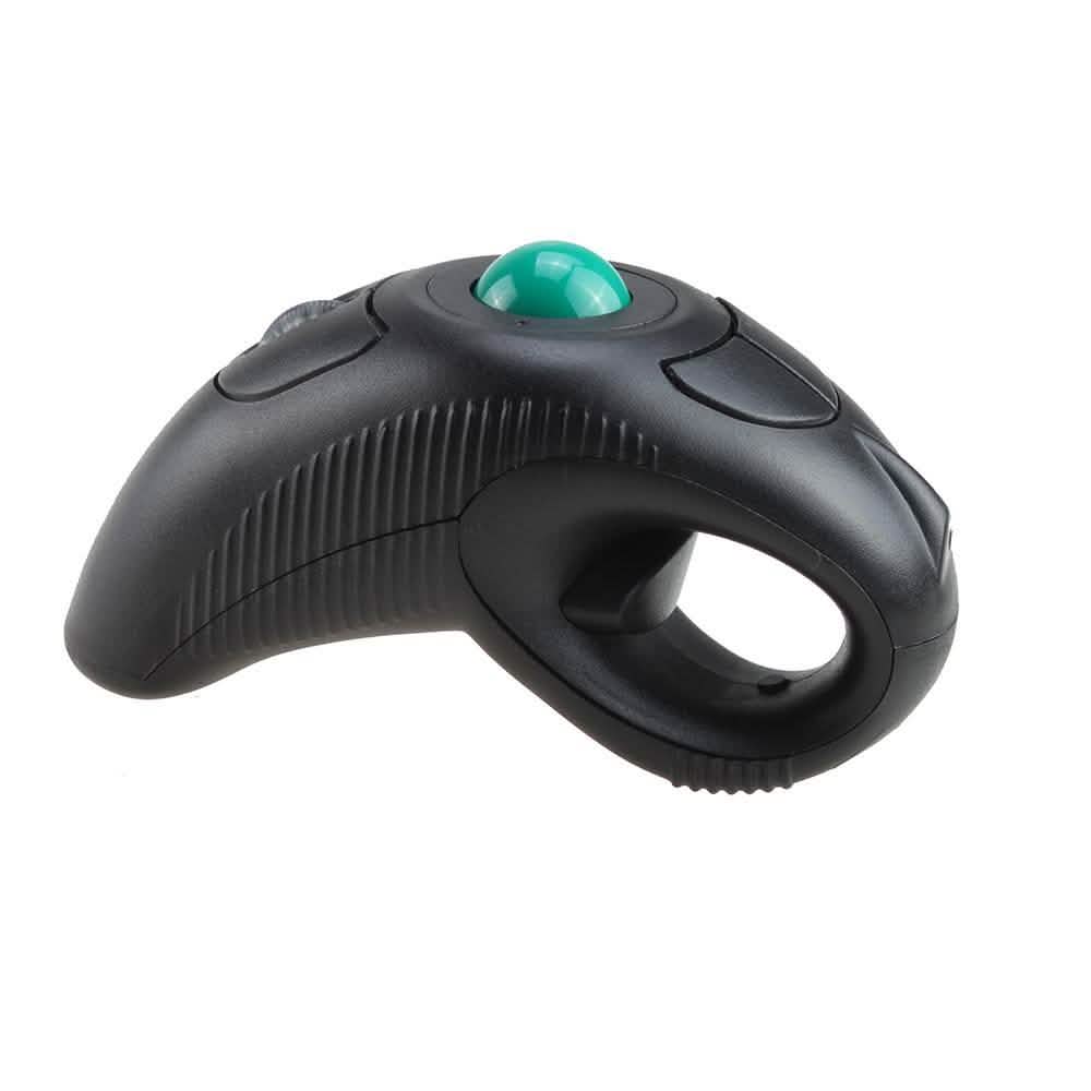 Wireless Finger HandHeld USB Mouse Mice Trackball Mouse with Laser Pointer DailySale