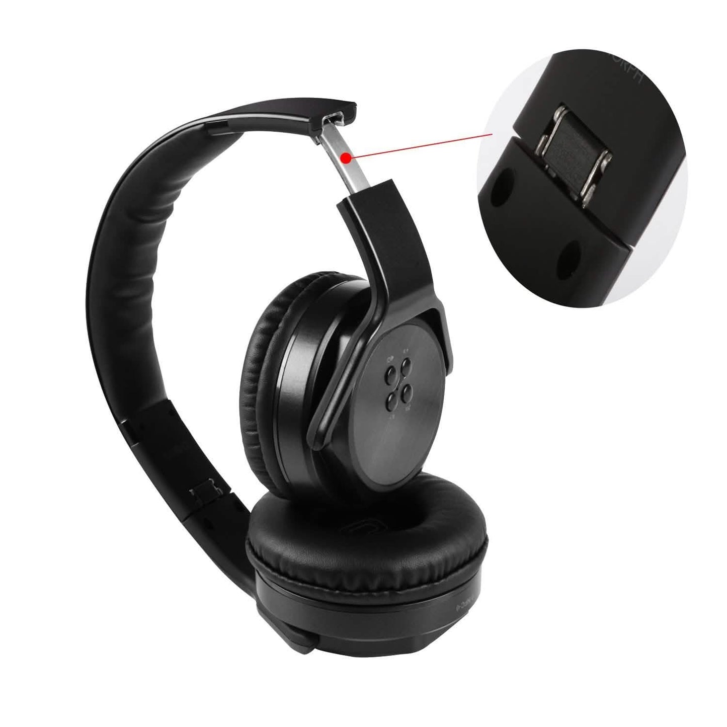 Wireless Foldable Headphones with Built-in Speaker DailySale