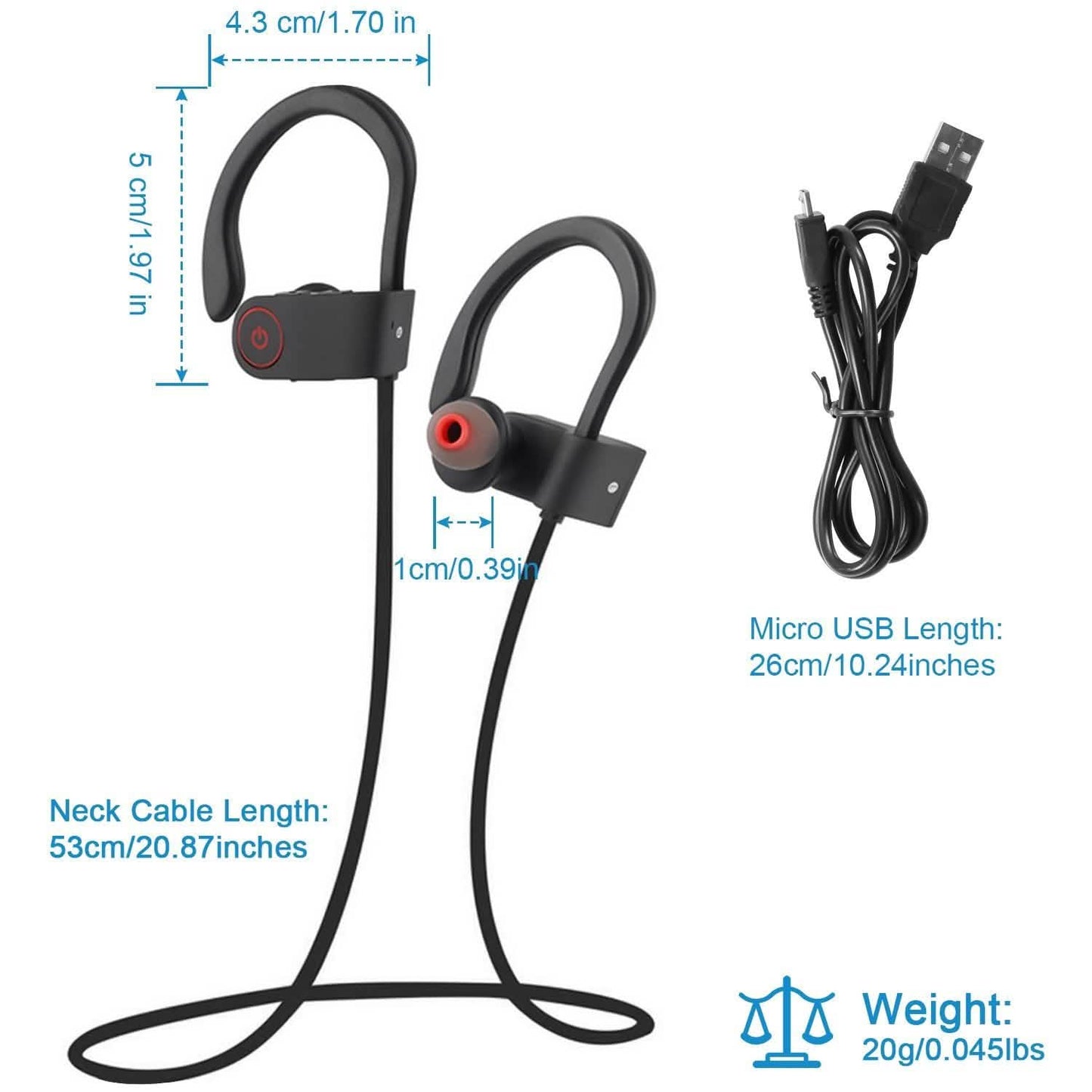 Wireless Headset IPX7 Waterproof DailySale