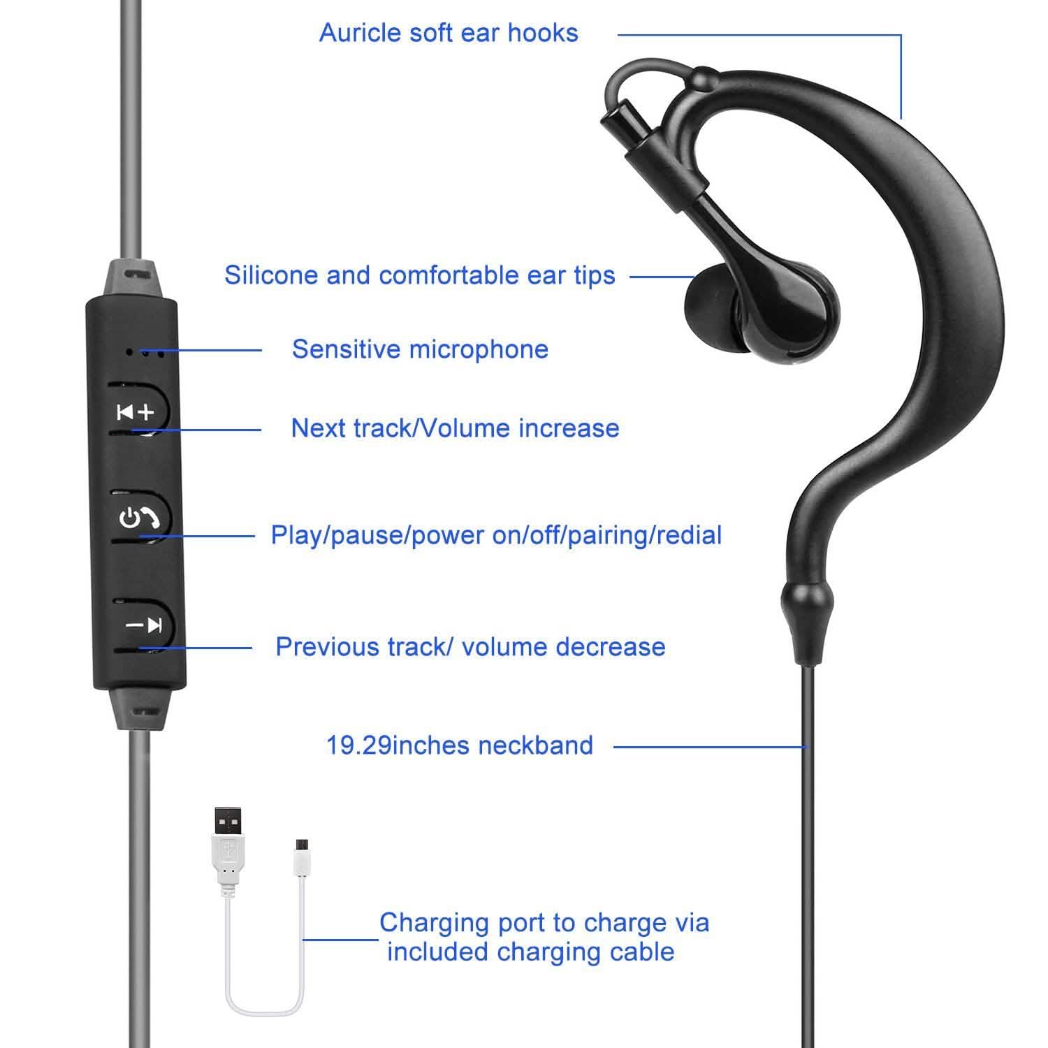 Wireless Headsets v4.1 Sport In-Ear Stereo Headphones DailySale