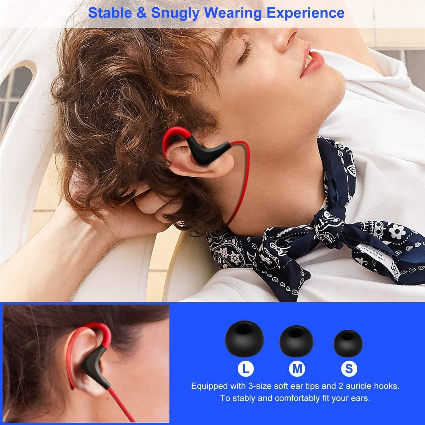Wireless Headsets V4.1 Sport In-Ear Stereo Headphones DailySale