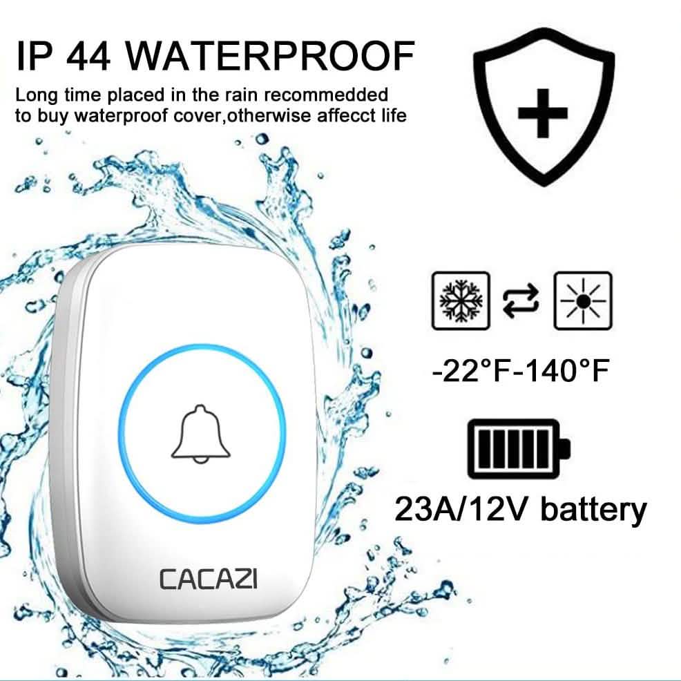 Wireless Intelligent Waterproof Doorbell DailySale