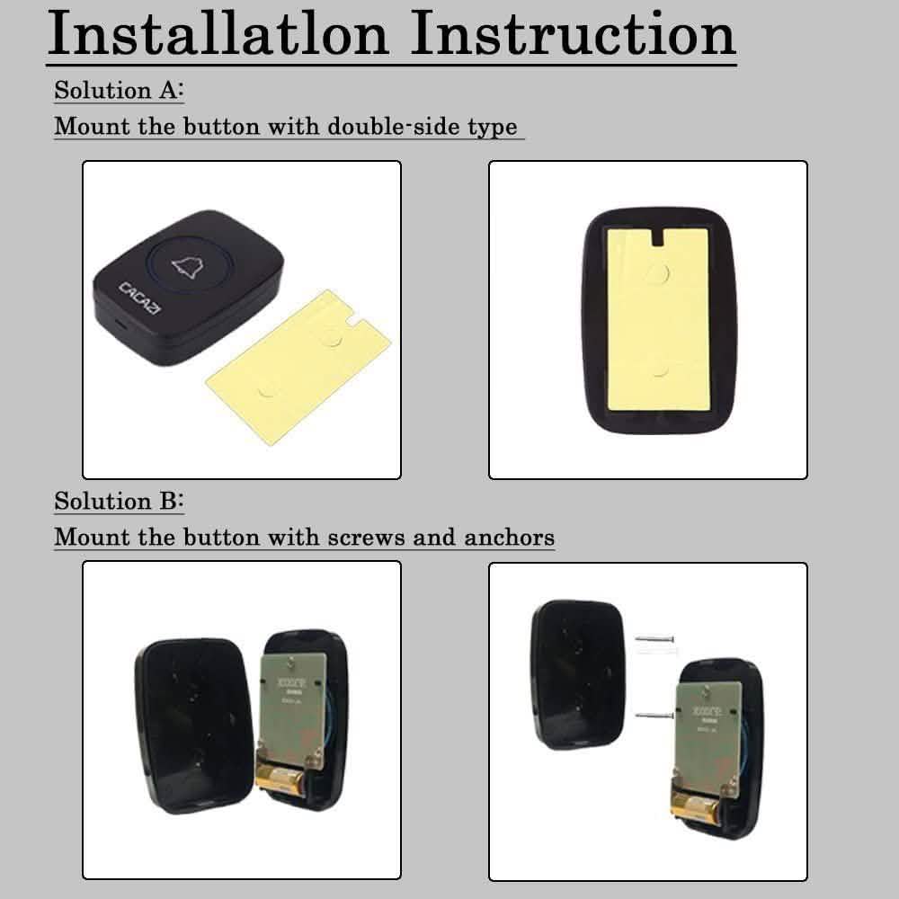 Wireless Intelligent Waterproof Doorbell DailySale