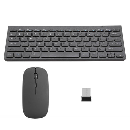 Wireless Keyboard and Mouse 2.4GHz Multimedia Mini Keyboard & Mouse DailySale