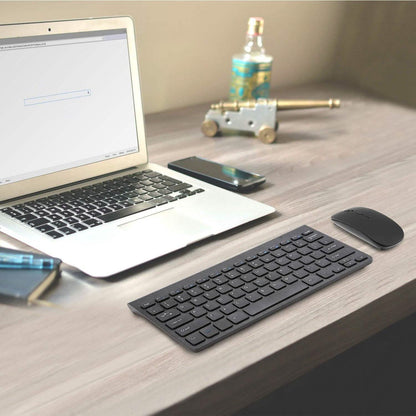 Wireless Keyboard and Mouse 2.4GHz Multimedia Mini Keyboard & Mouse DailySale