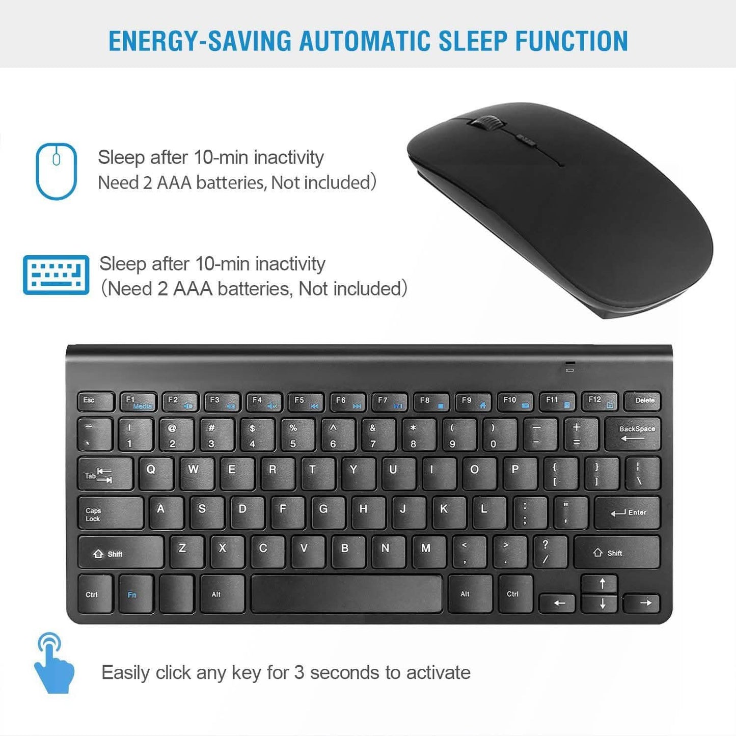Wireless Keyboard and Mouse Combo DailySale