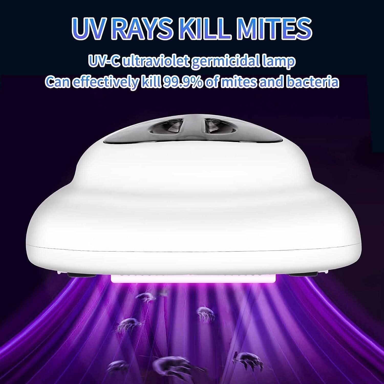 Wireless Mite Remover Cleaning Machine with 11KPa Powerful Suction DailySale
