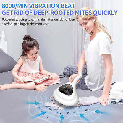 Wireless Mite Remover Cleaning Machine with 11KPa Powerful Suction DailySale