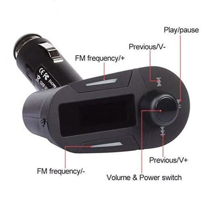 Wireless MP3 Player and FM Transmitter Modulator DailySale