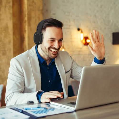 Wireless Over-Ear Foldable Headphones DailySale