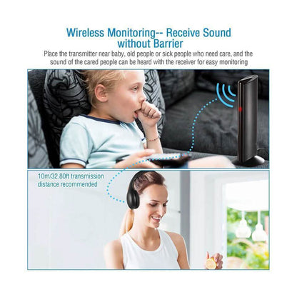Wireless RF Headphones HiFi Over-Ear DailySale