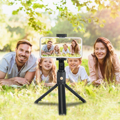Wireless Selfie Stick Extendable Tripod with Detachable Remote Shutter for 3.5-6.2" Phone DailySale