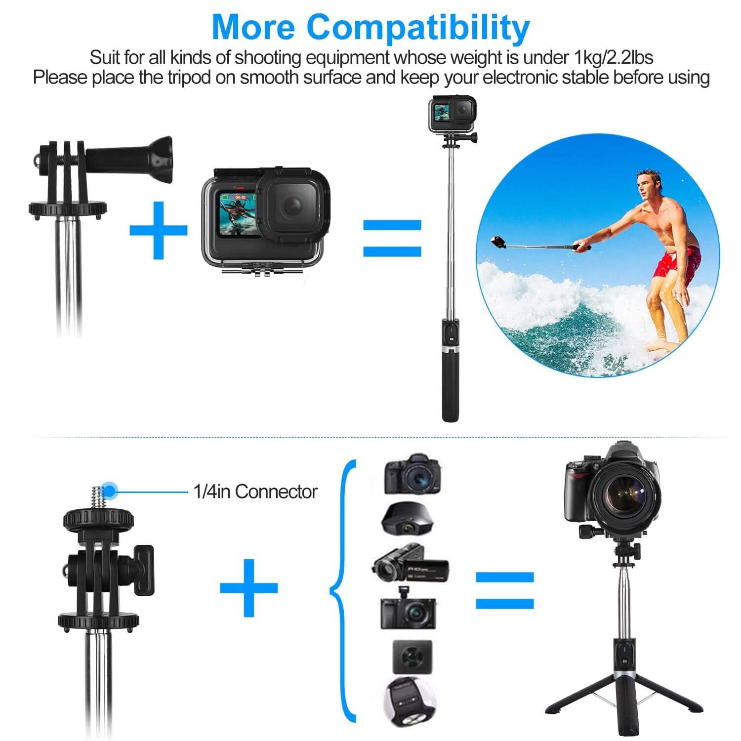 Wireless Selfie Stick Tripod DailySale