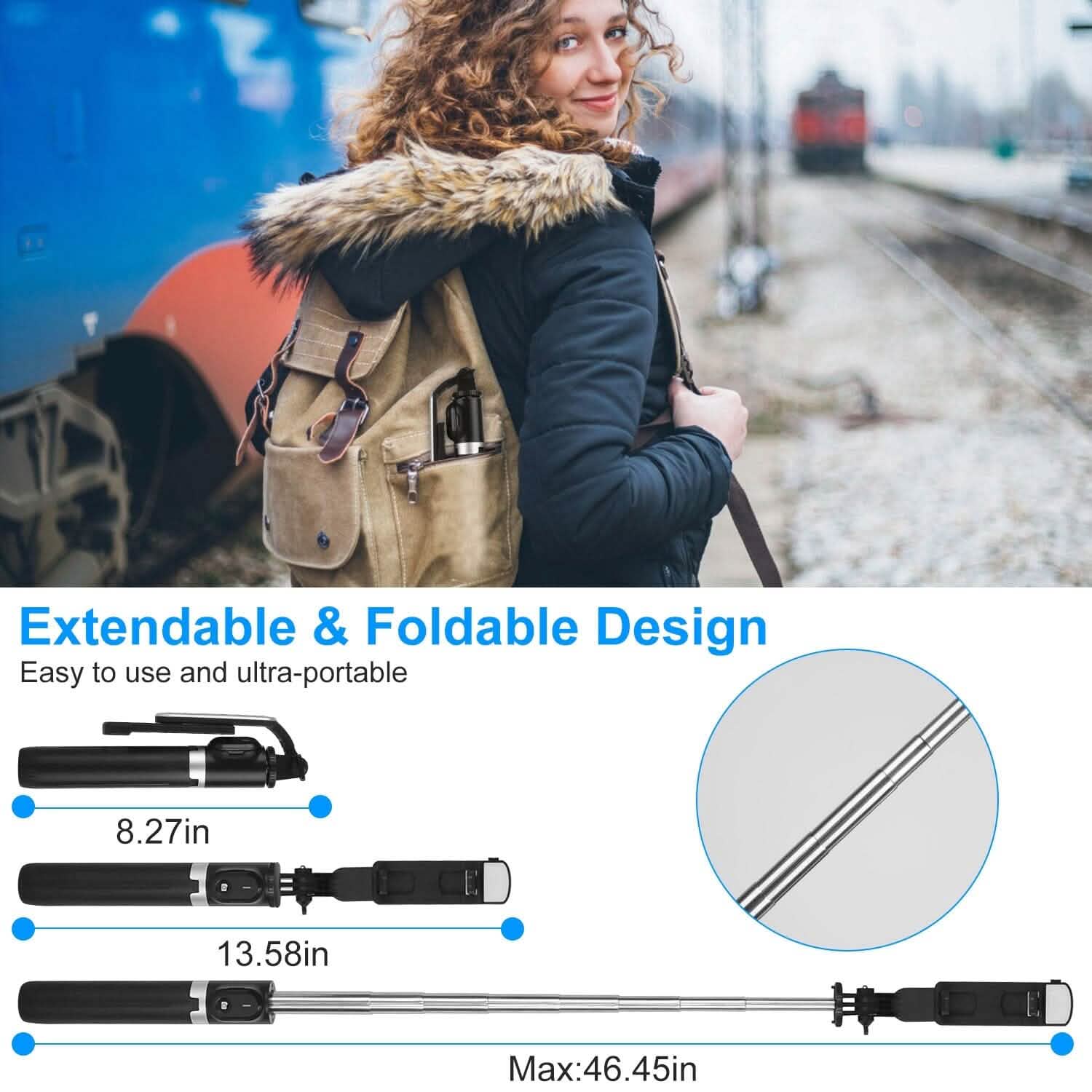 Wireless Selfie Stick Tripod DailySale