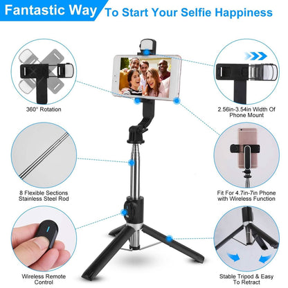 Wireless Selfie Stick Tripod DailySale