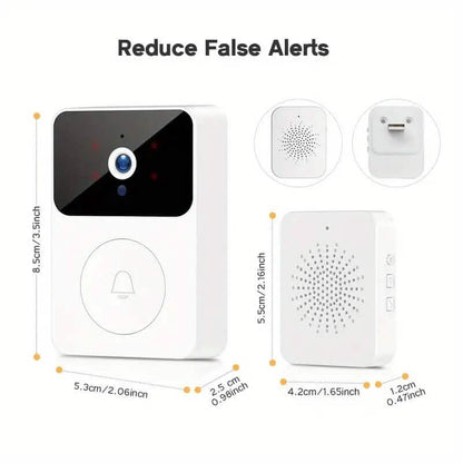 Wireless Smart Video Doorbell Camera with Night Vision and Motion Alerts DailySale