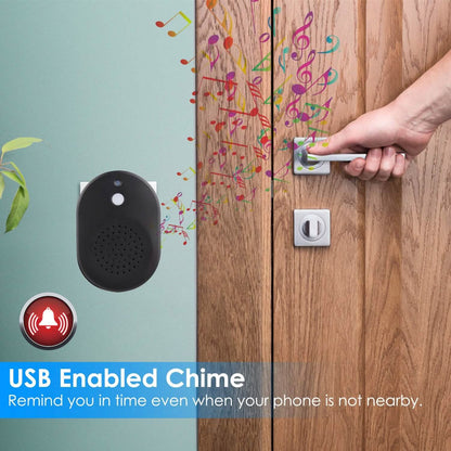 Wireless Smart Wi-Fi Video Doorbell DailySale