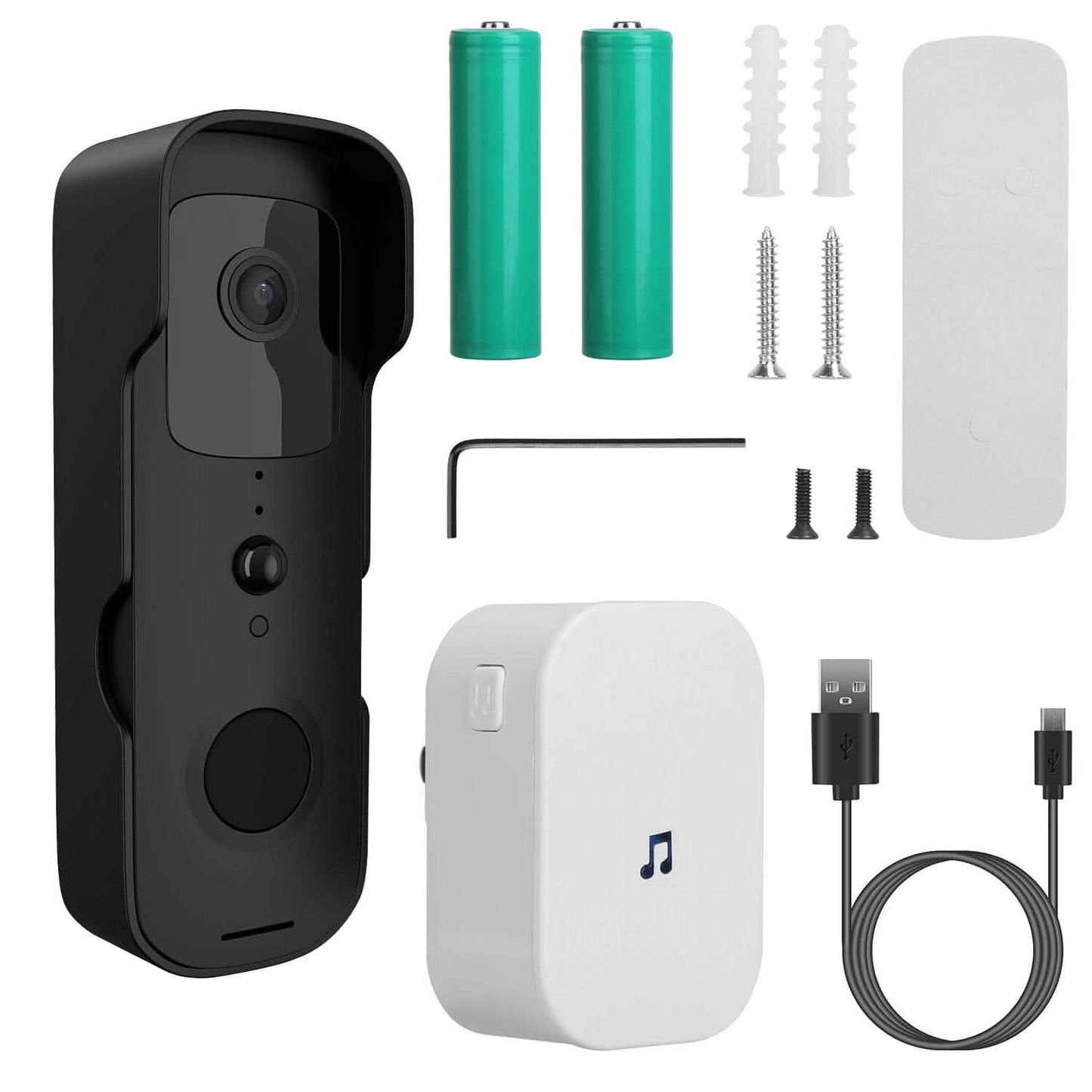 Wireless Smart WIFI Video Doorbell Two Way Audio DailySale