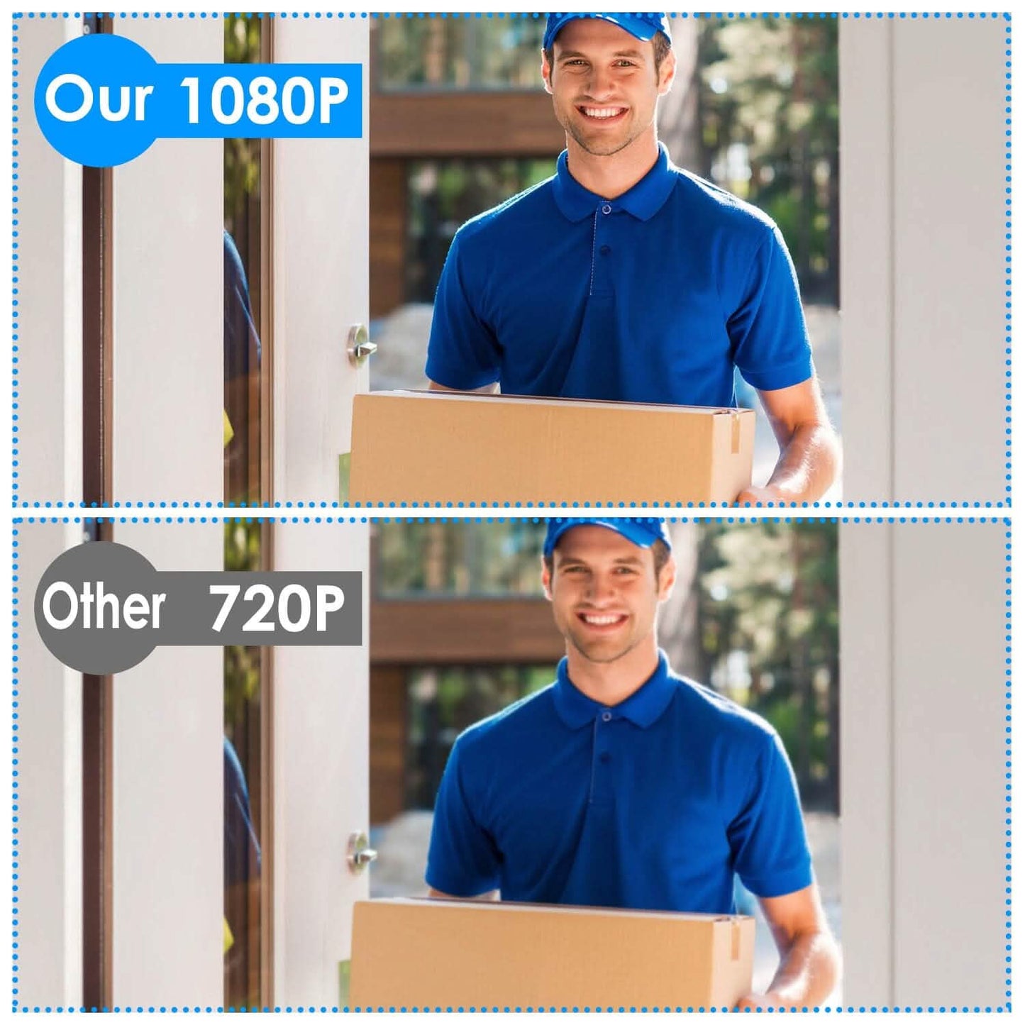 Wireless Smart WIFI Video Doorbell Two Way Audio DailySale
