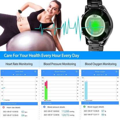 Wireless Smartwatch Fitness Tracker IP68 Waterproof Sport Bracelet DailySale