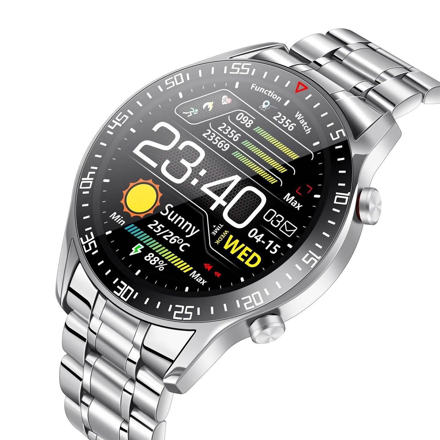 Wireless Smartwatch Fitness Tracker IP68 Waterproof Sport Bracelet DailySale