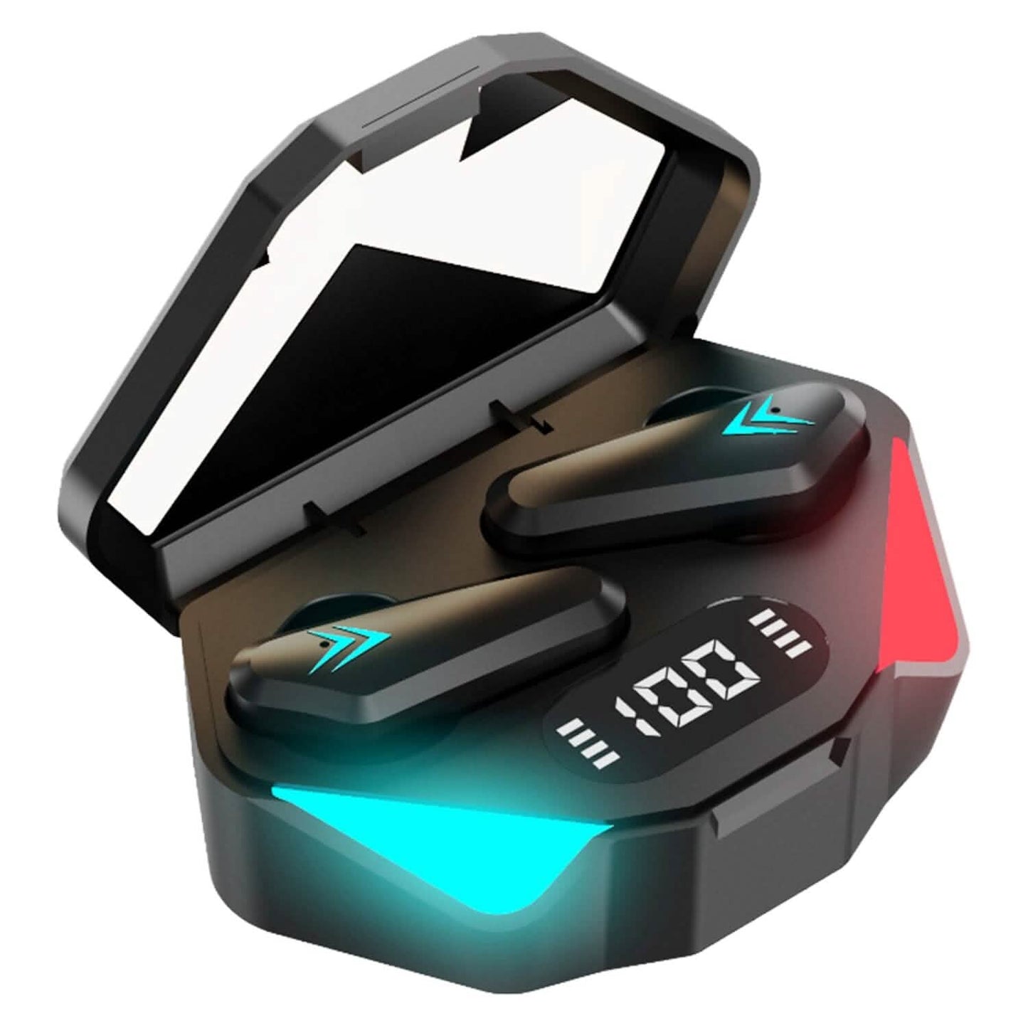 Wireless TWS 5.0 In-Ear Headphone Headset with Charging Case Low Latency Game Mode DailySale