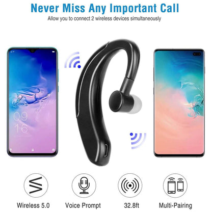 Wireless V5.0 Earpiece Noise Cancelling Driving Earbud DailySale