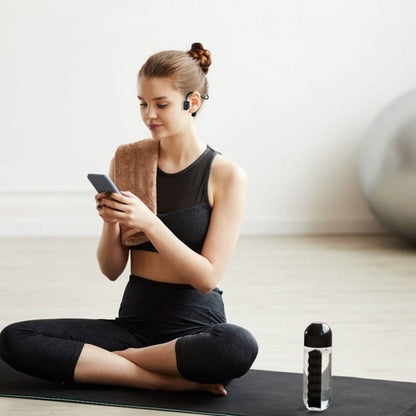 Wireless V5.1 Bone Conduction Earphones with Sensitive Mic DailySale