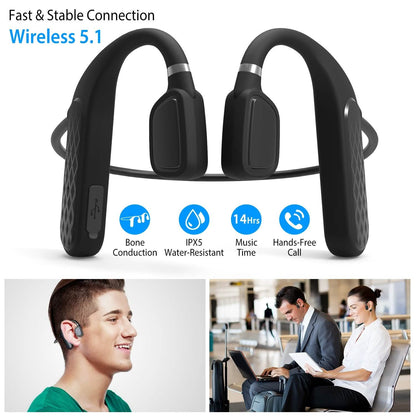 Wireless V5.1 Open-Ear Bone Conduction Earphones DailySale