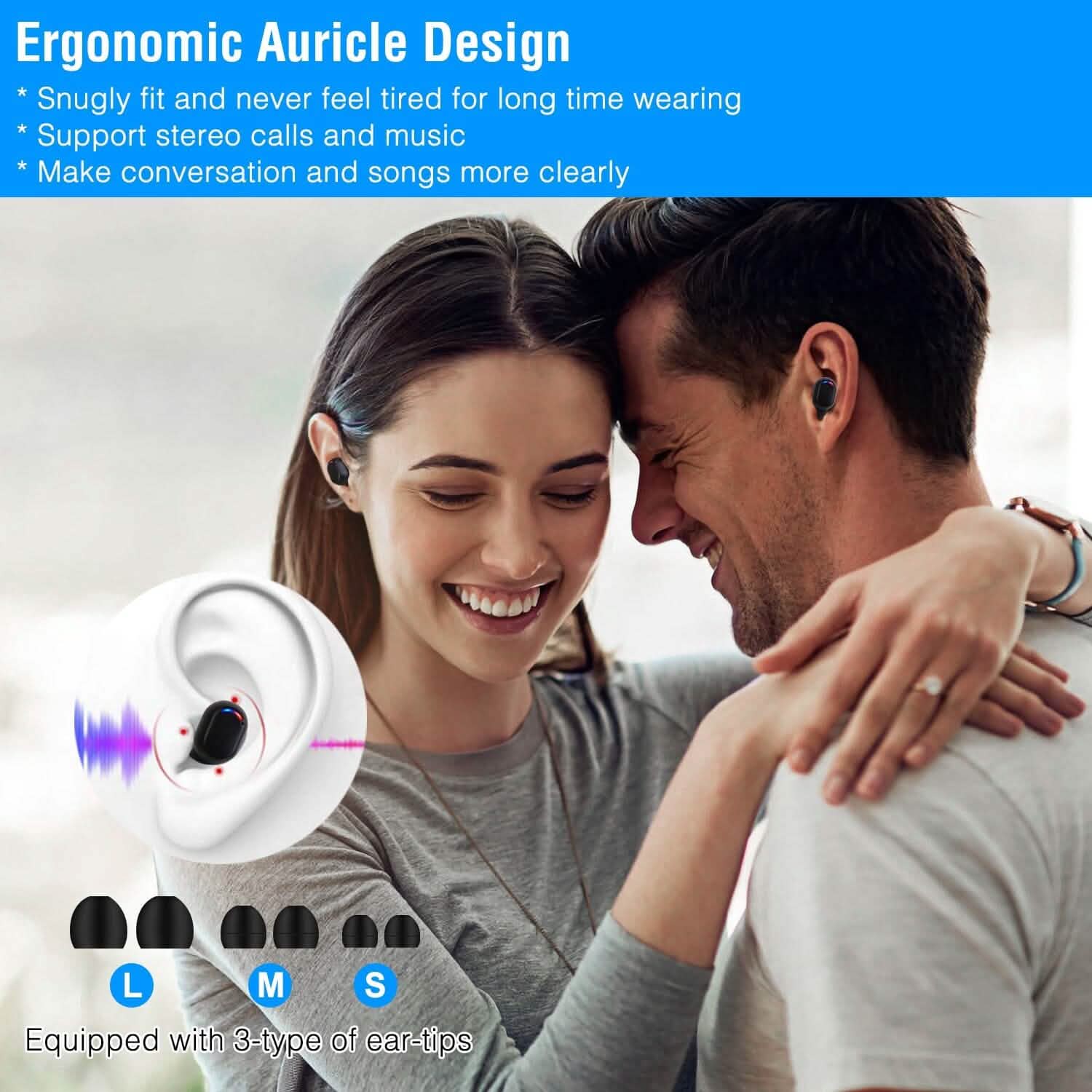 Wireless V5.3 TWS Earbuds In-Ear Stereo Headset DailySale