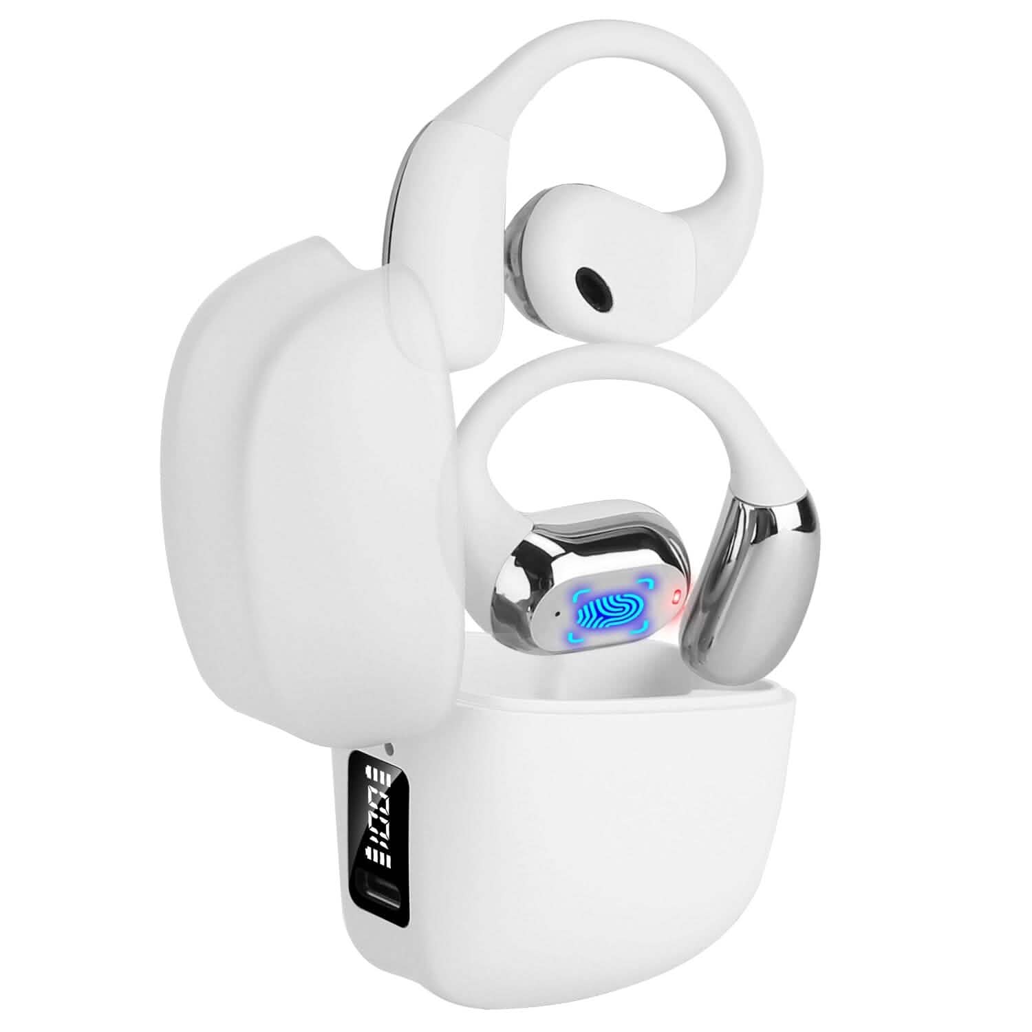 Wireless V5.4 Open Ear Earbuds with Earhook LED Display Charging Case DailySale