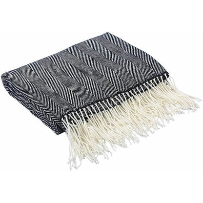 Wisley Home 100% Acrylic Chevron Pattern Throw DailySale