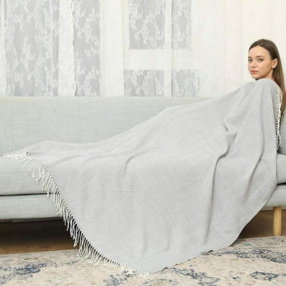 Wisley Home 100% Acrylic Chevron Pattern Throw DailySale