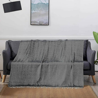 Wisley Home 100% Acrylic Chevron Pattern Throw DailySale