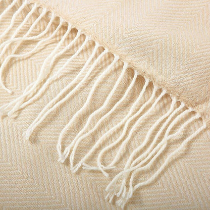 Wisley Home 100% Acrylic Chevron Pattern Throw DailySale