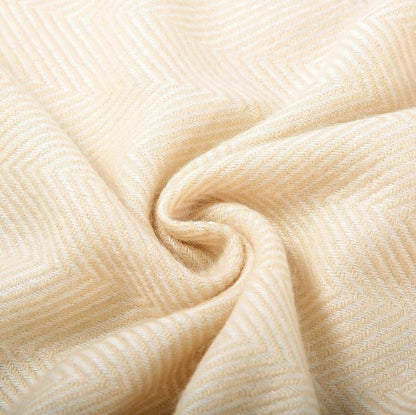 Wisley Home 100% Acrylic Chevron Pattern Throw DailySale
