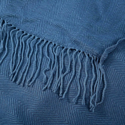 Wisley Home 100% Acrylic Chevron Pattern Throw DailySale