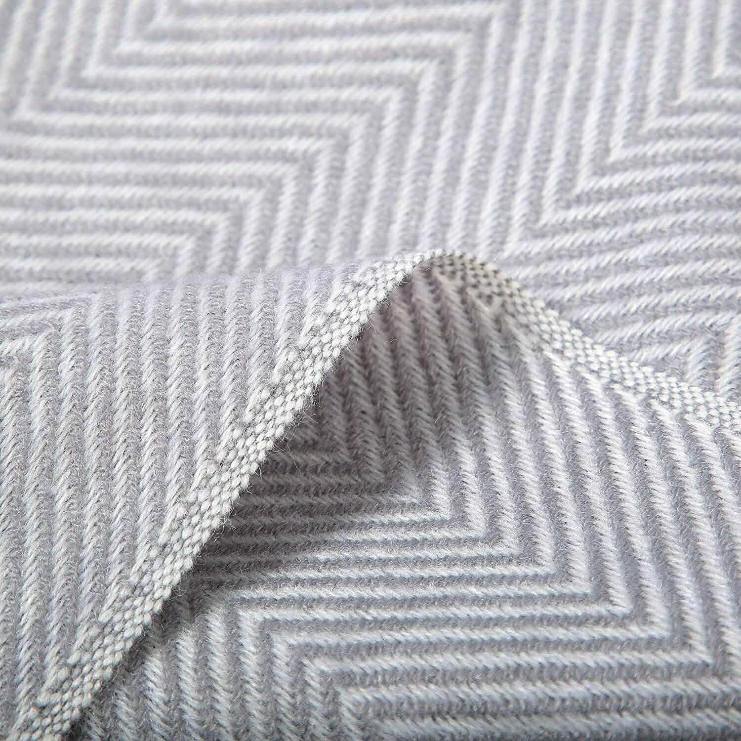 Wisley Home 100% Acrylic Chevron Pattern Throw DailySale