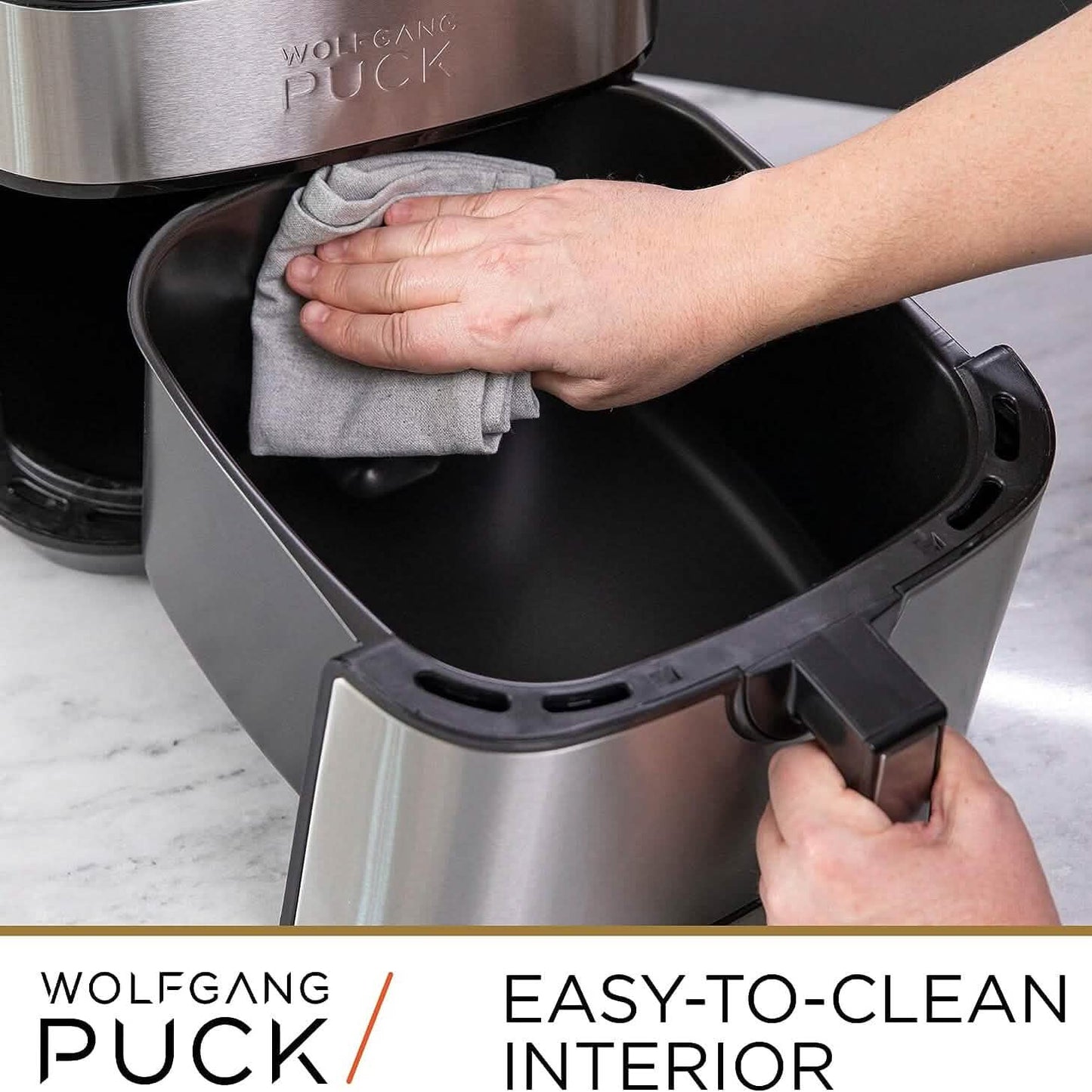 Wolfgang Puck 9.7QT Stainless Steel Air Fryer DailySale