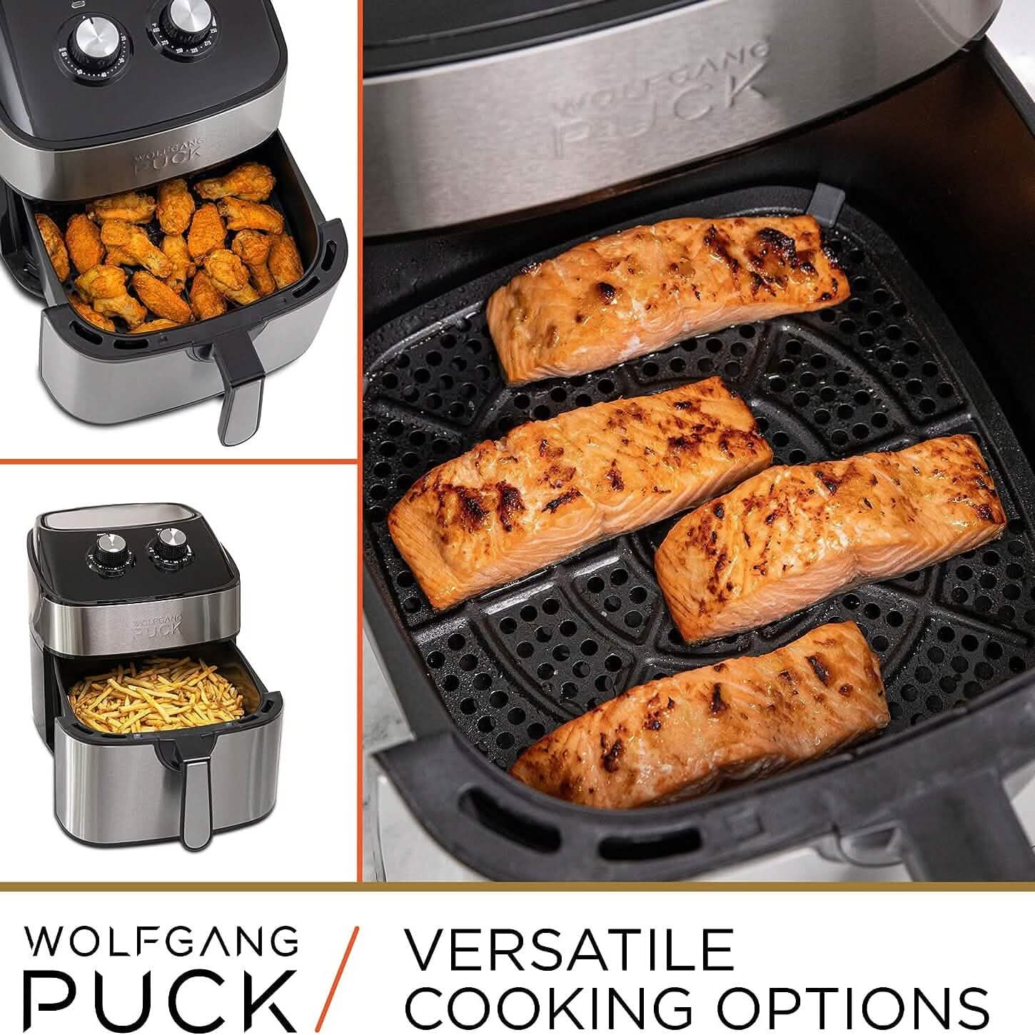 Wolfgang Puck 9.7QT Stainless Steel Air Fryer DailySale