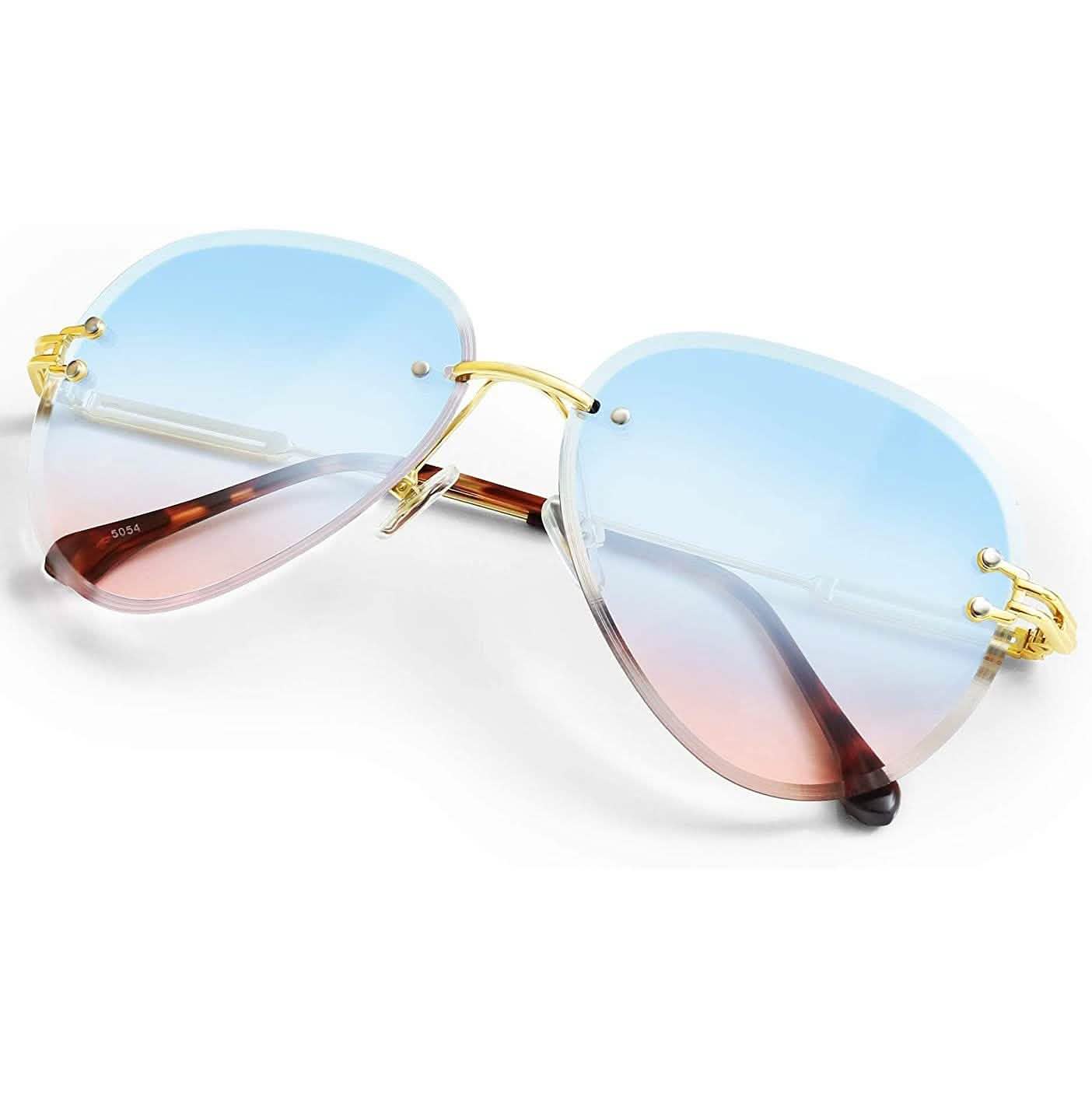 Women Aviation Polycarbonate UV 400 Sunglasses DailySale