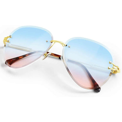 Women Aviation Polycarbonate UV 400 Sunglasses DailySale